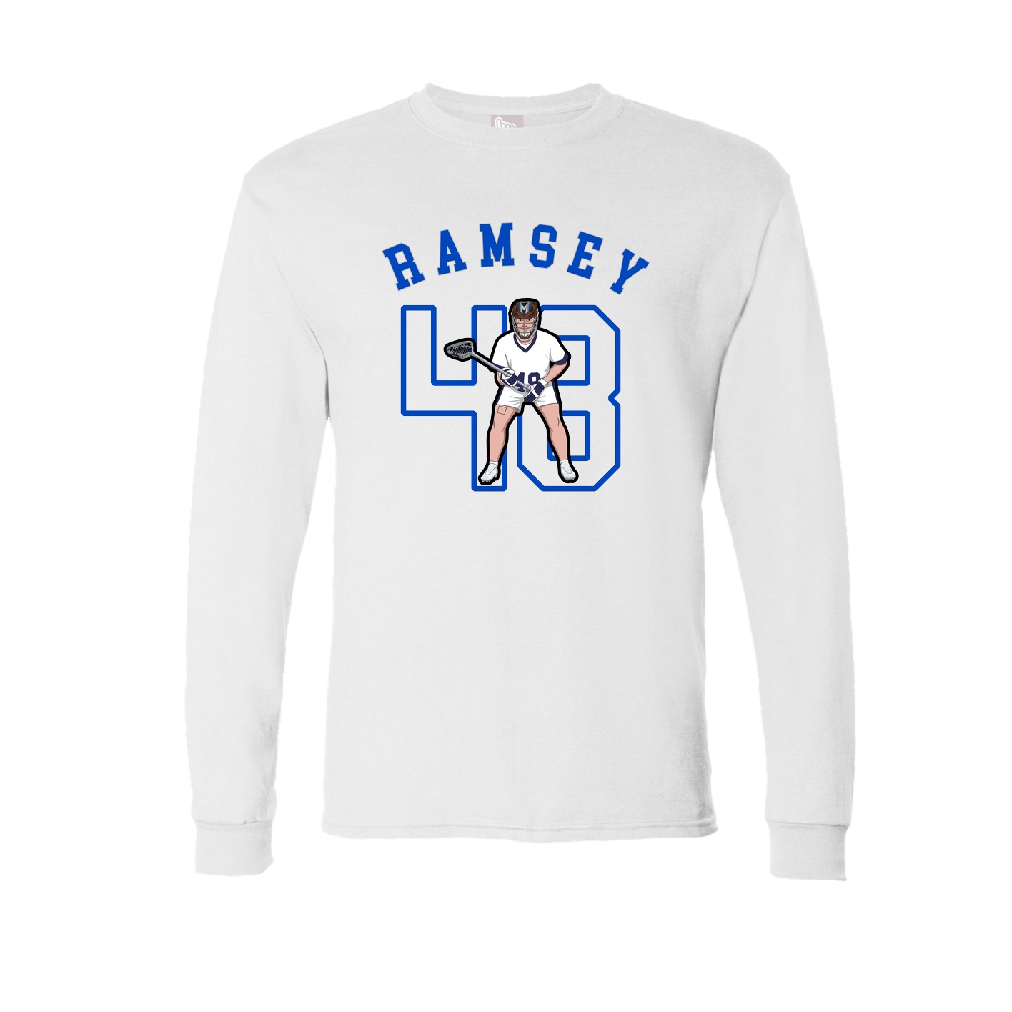 Long Sleeve Tee — Shirsey Arch in White