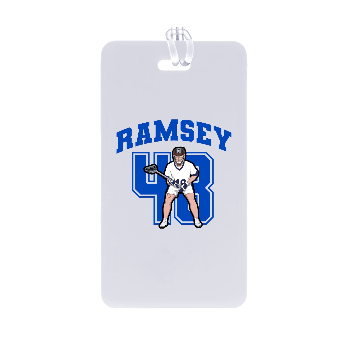 Bag Tag — Number in Classic