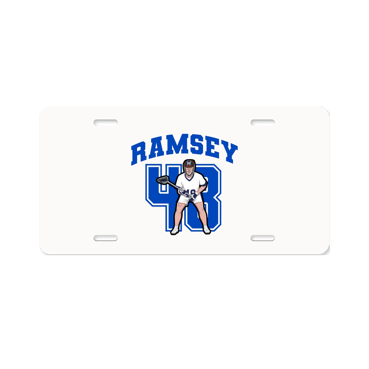 License Plate — Number in Classic