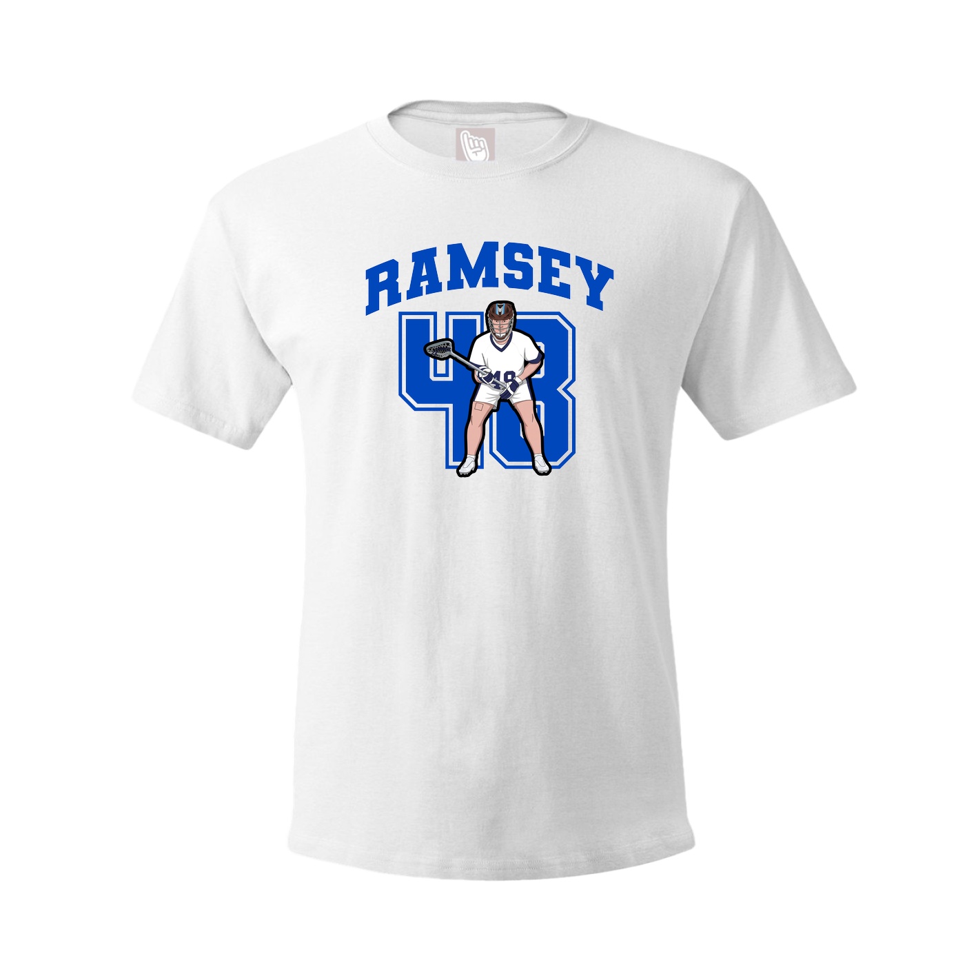 Tee — Number in White