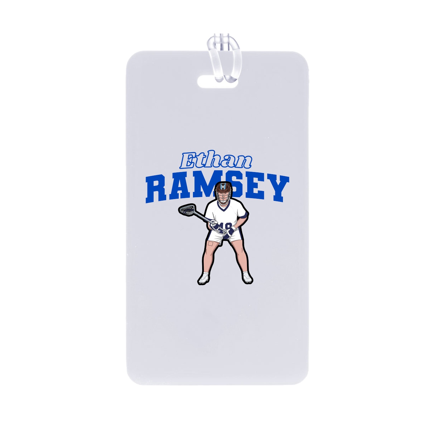 Bag Tag — Name Arch in Classic