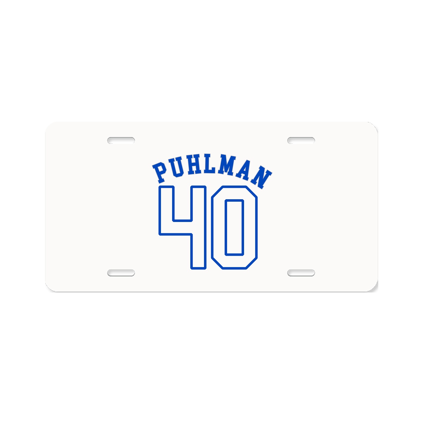 License Plate — Shirsey Arch in Classic