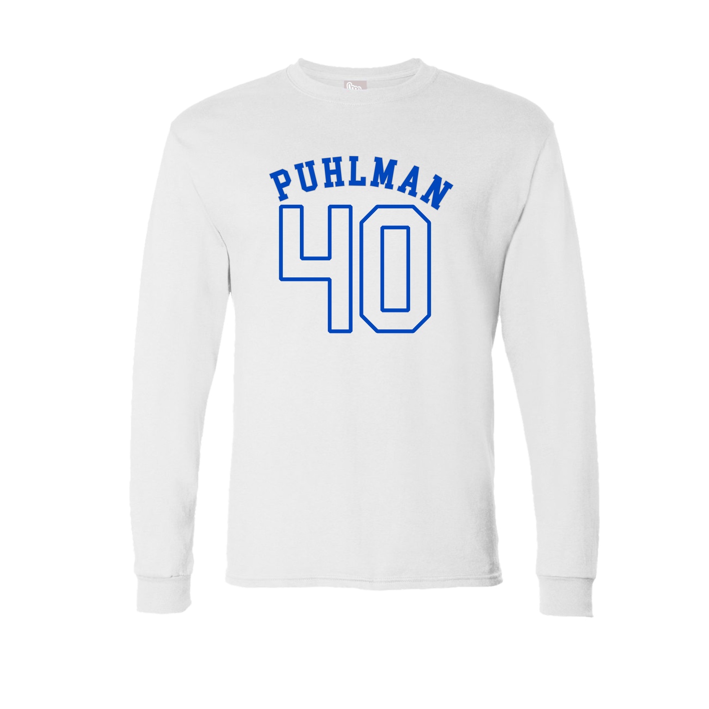 Long Sleeve Tee — Shirsey Arch in White