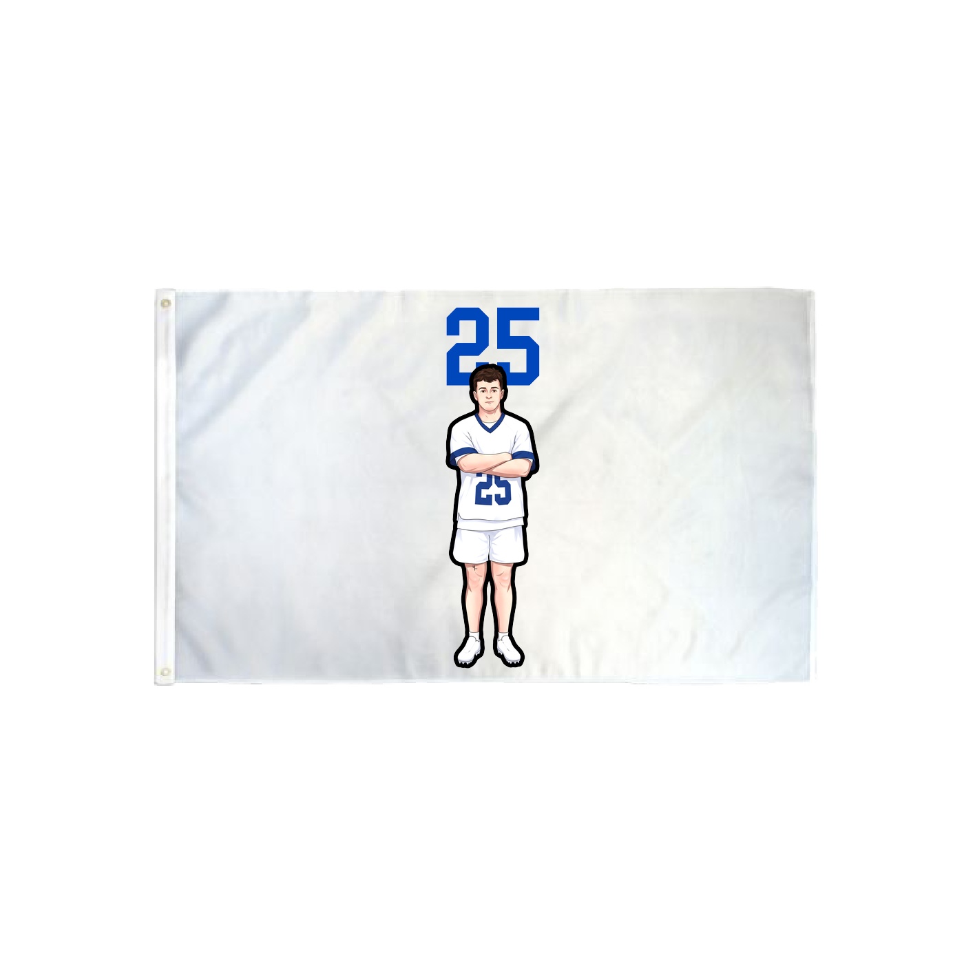 3x5 Flag — Number Top in Classic