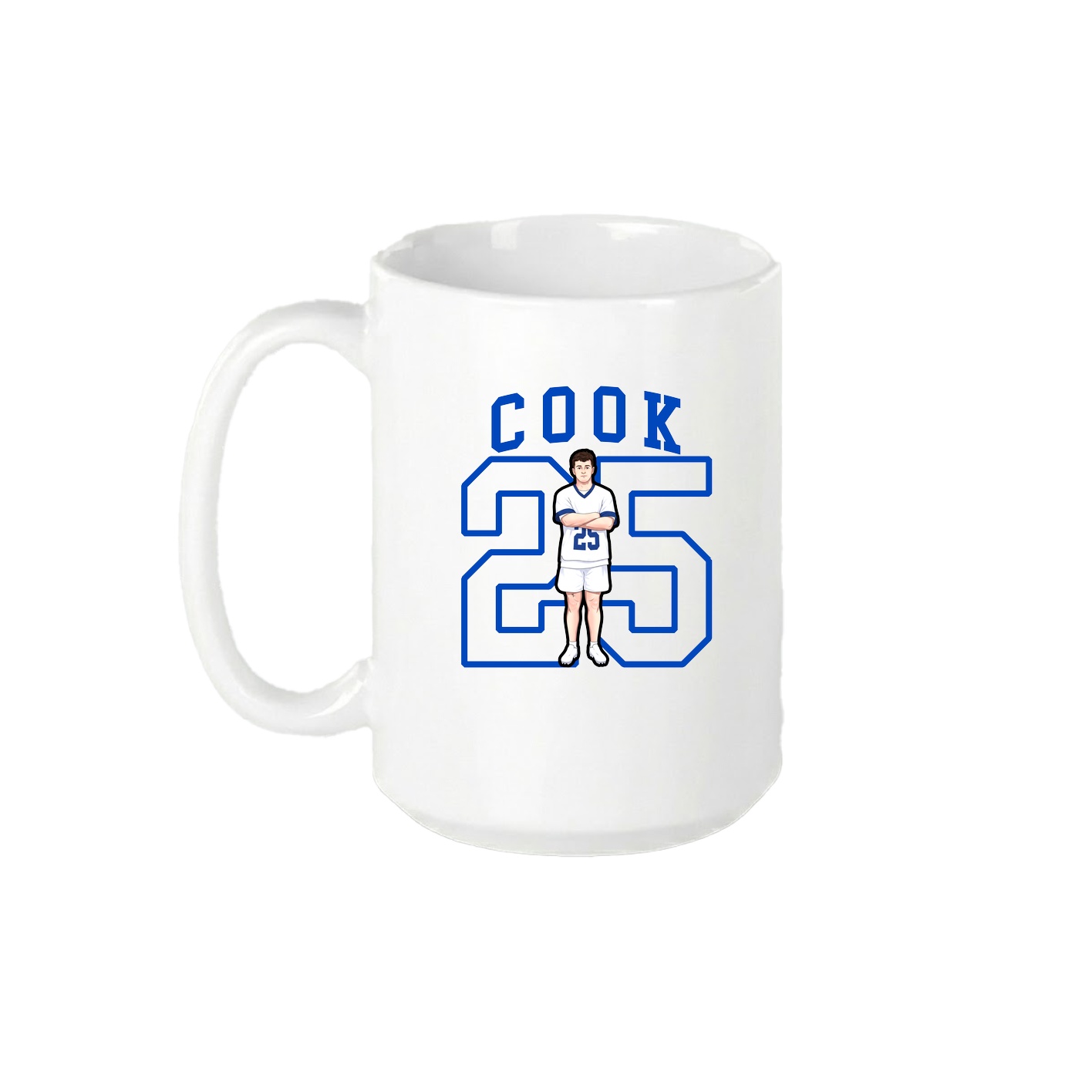 15oz Coffee Mug — Shirsey in White