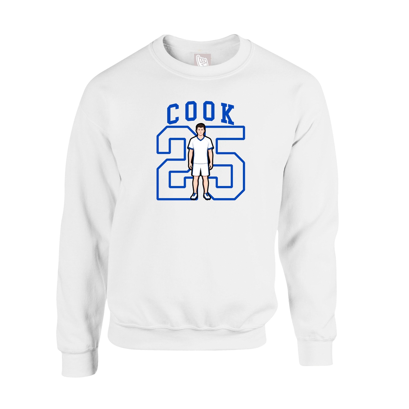 Fleece Crew — Shirsey in White