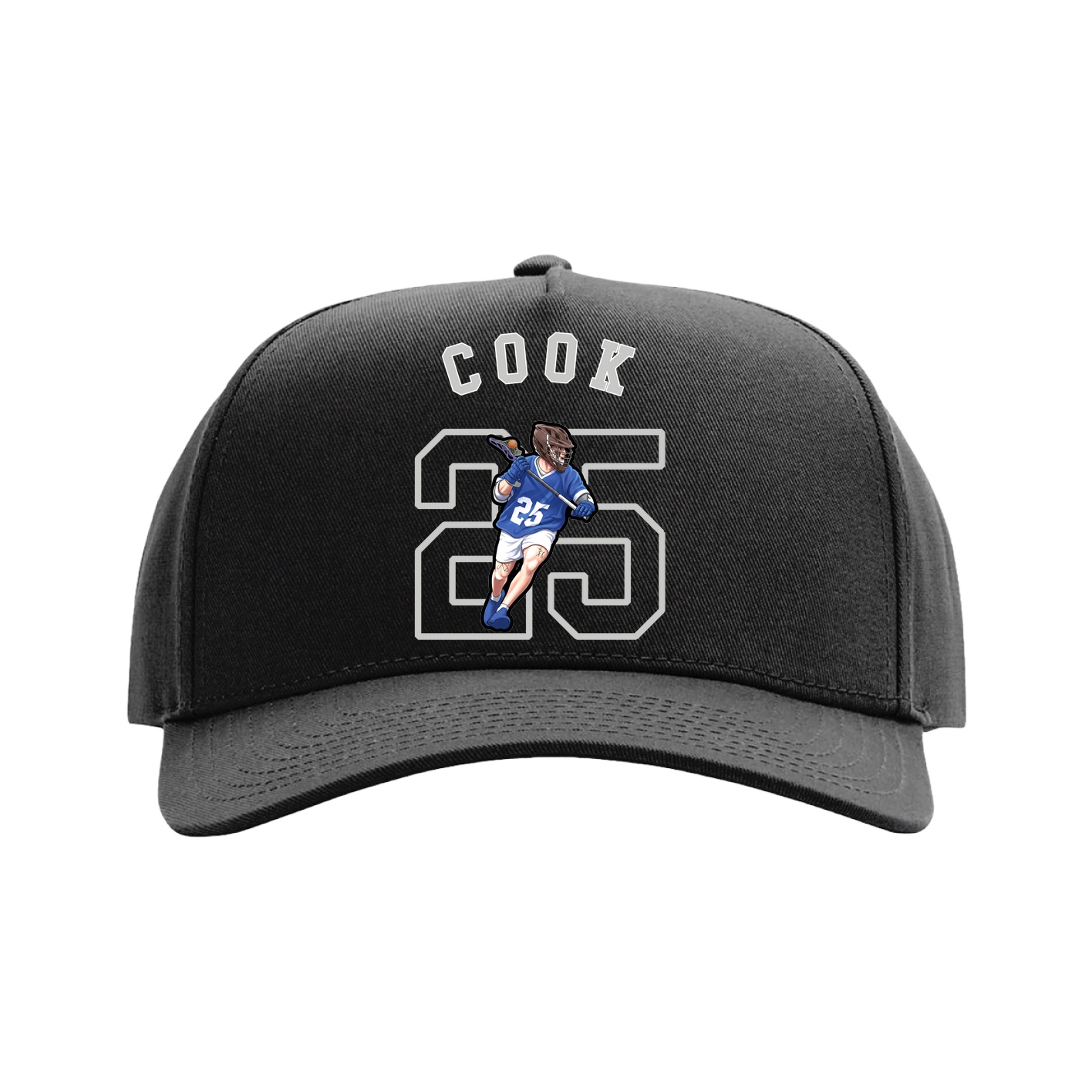 Full Fabric Five-Panel Champ Cap