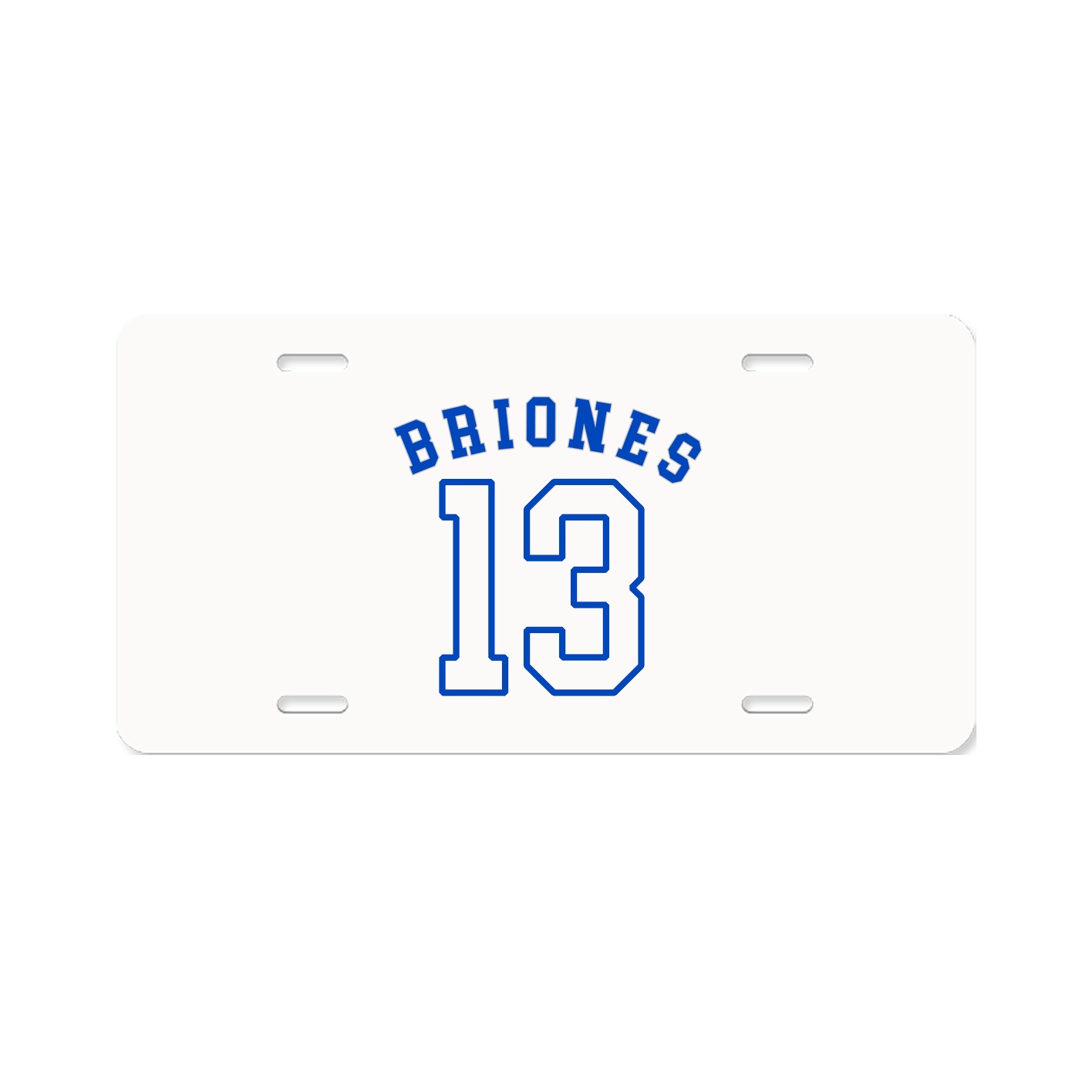 License Plate — Shirsey Arch in Classic