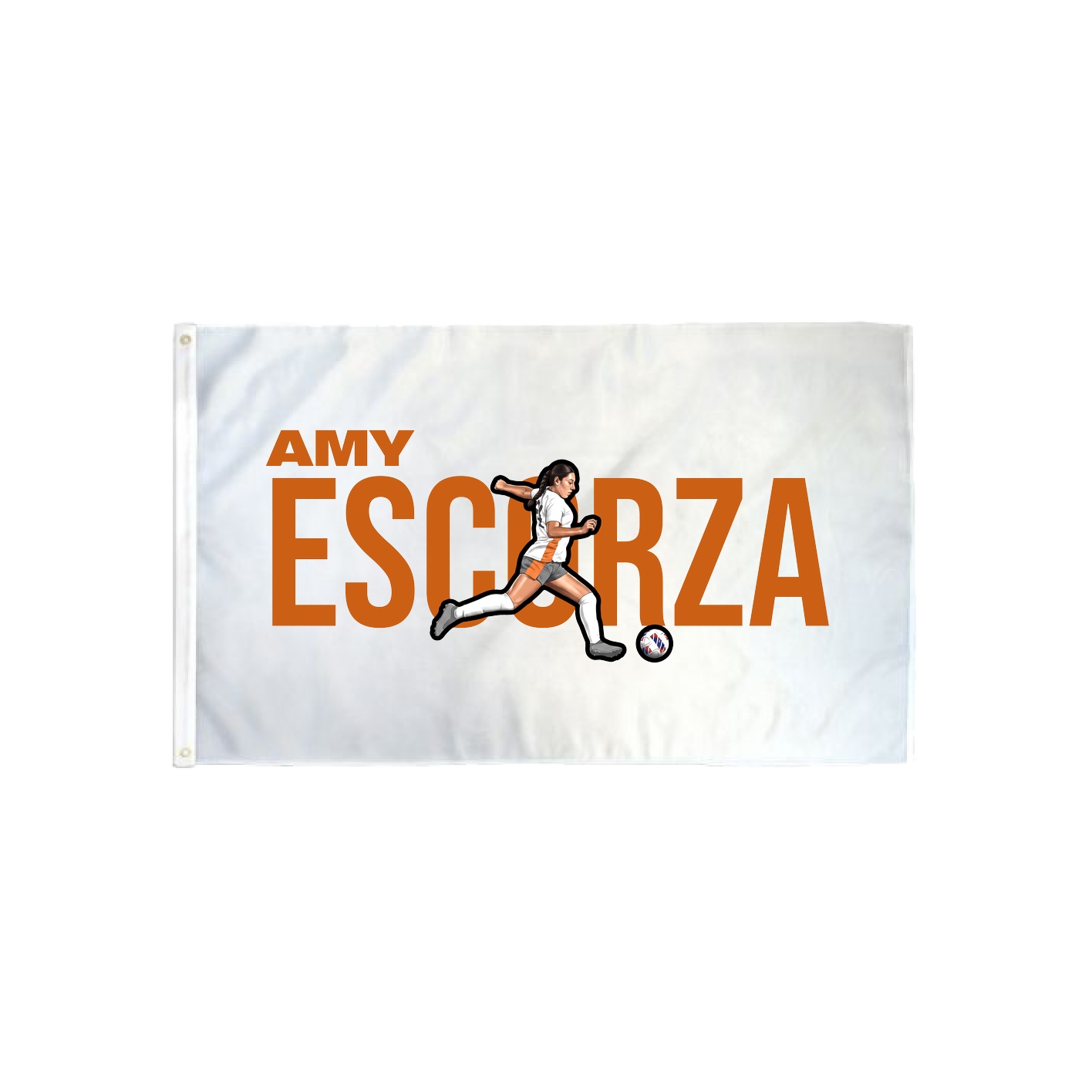 3x5 Flag — Player Name in Classic