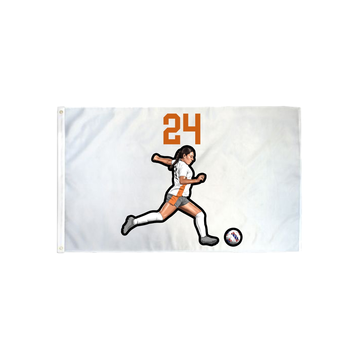 3x5 Flag — Number Top in Classic