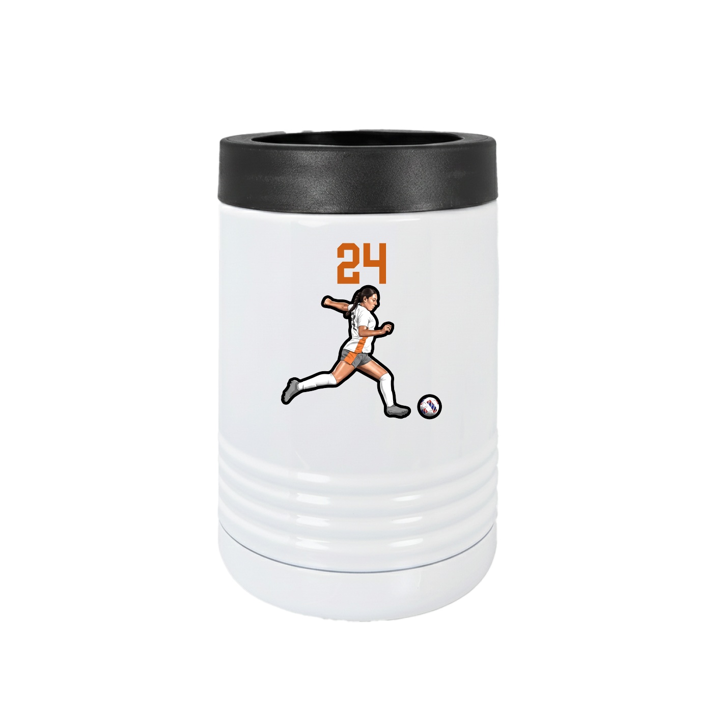 Beverage Holder — Number Top in White
