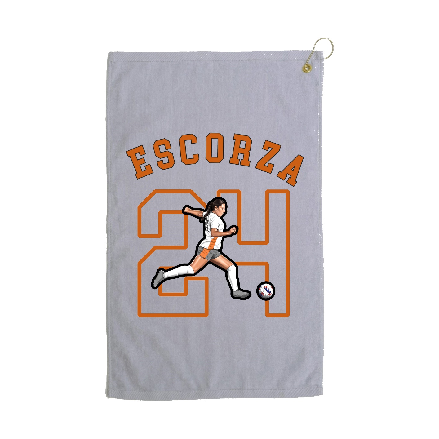 Golf Towel — Shirsey Arch in Grey