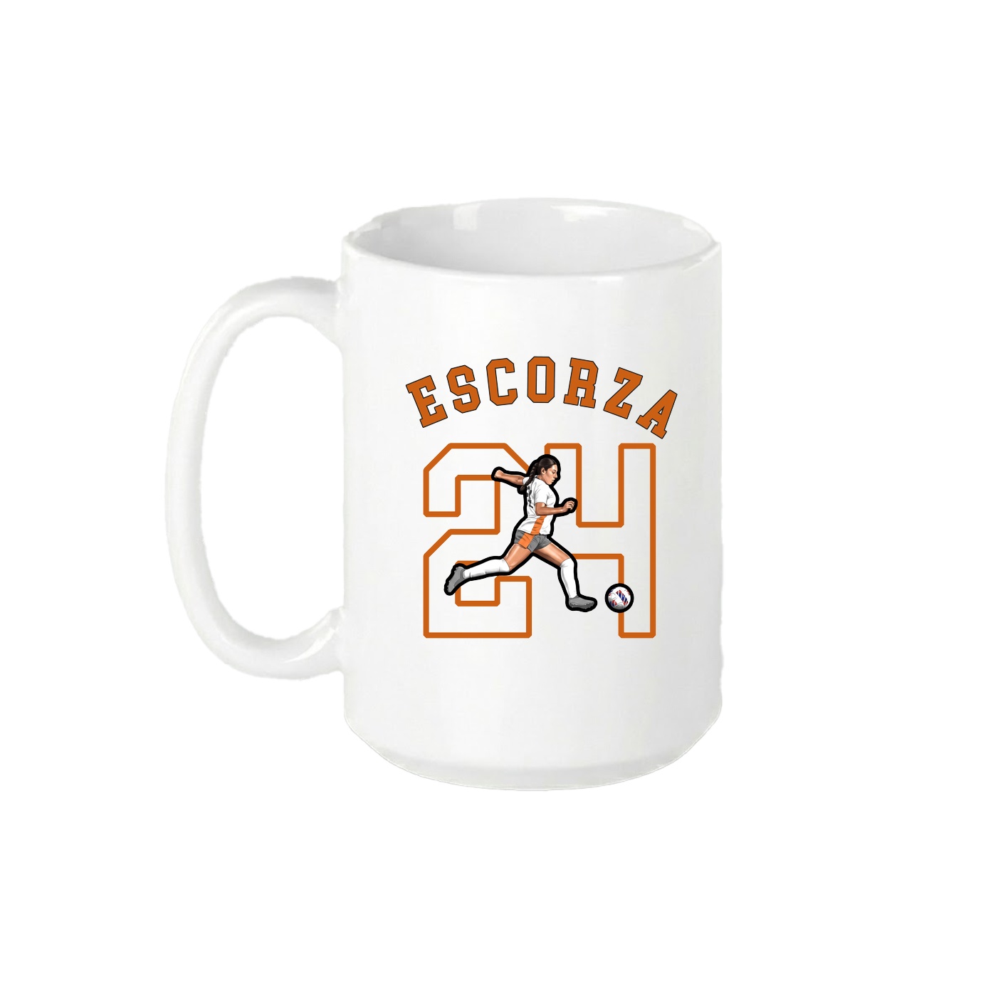 15oz Coffee Mug — Shirsey Arch in White