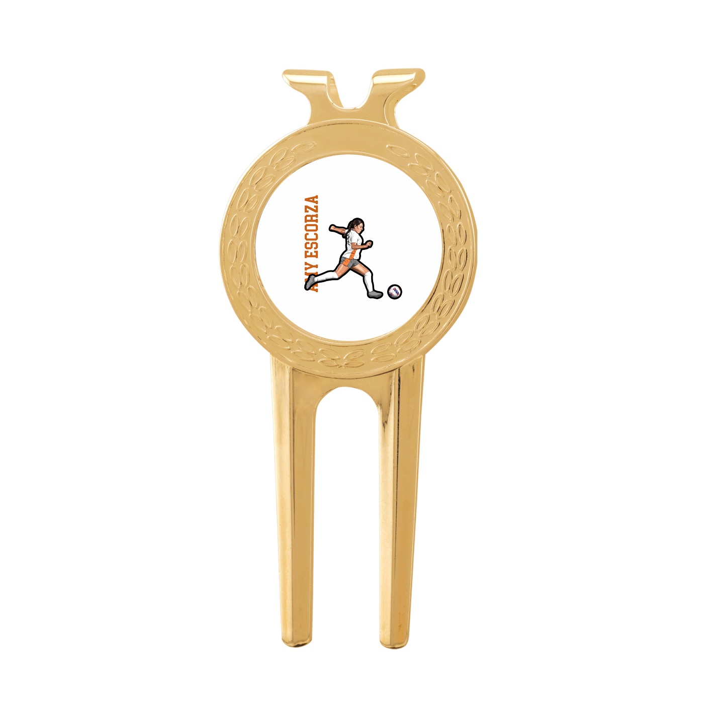 Divot Tool with Ball Marker — Name Vertical in Classic