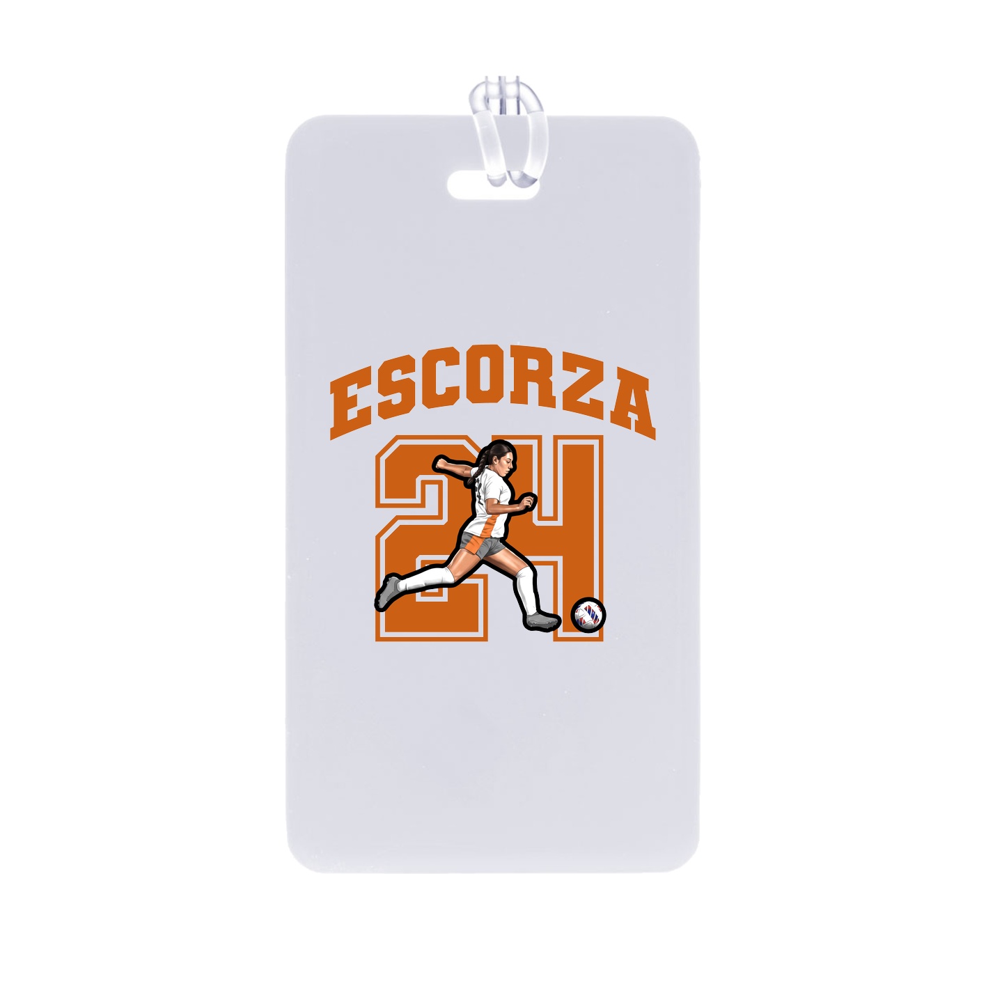 Bag Tag — Number in Classic