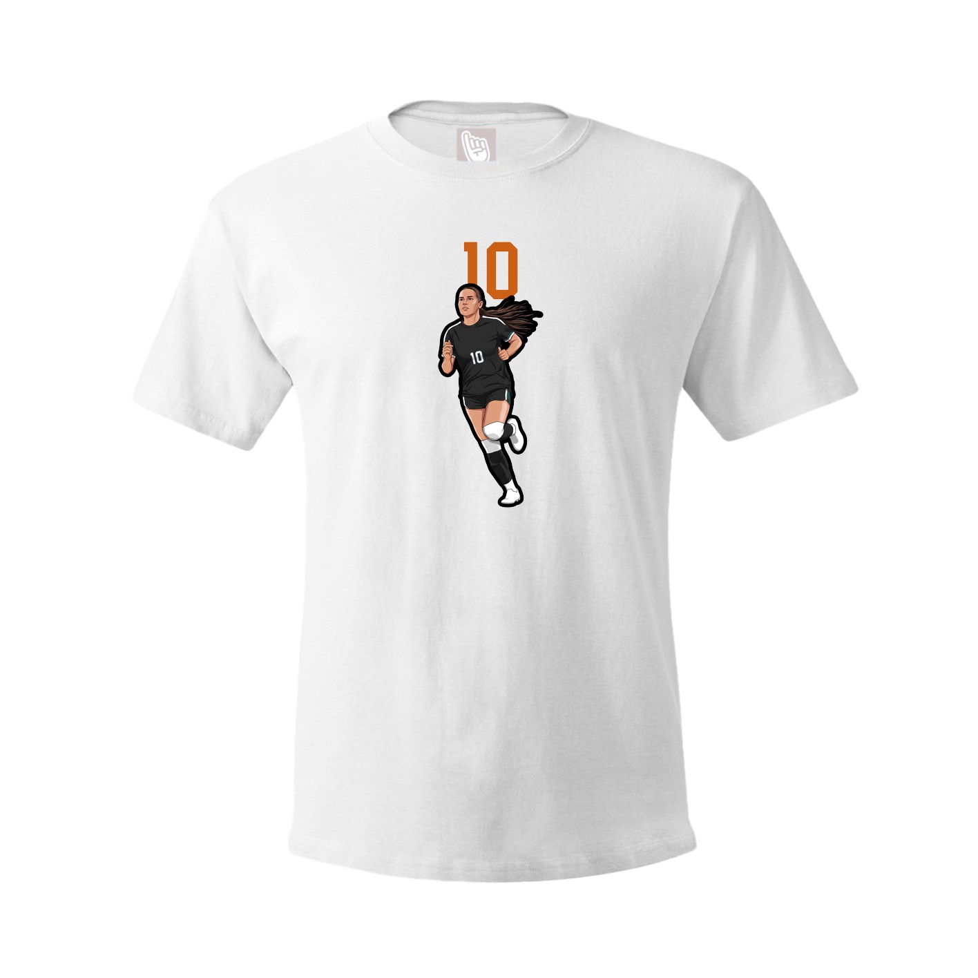 Tee — Number Top in White