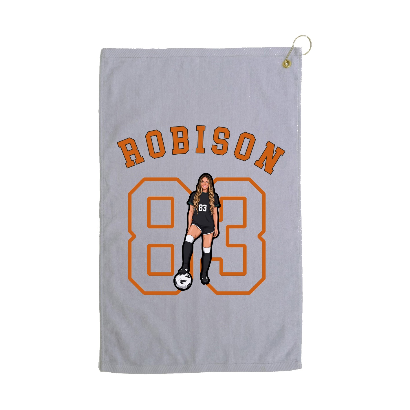 Golf Towel — Shirsey Arch in Grey