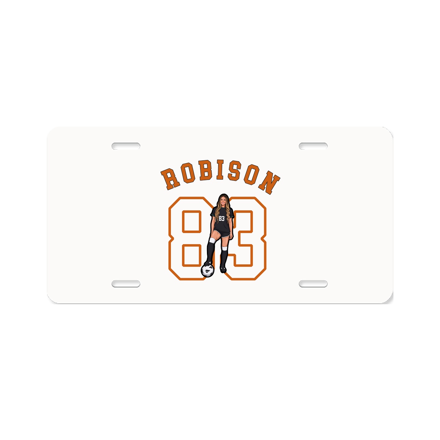 License Plate — Shirsey Arch in Classic