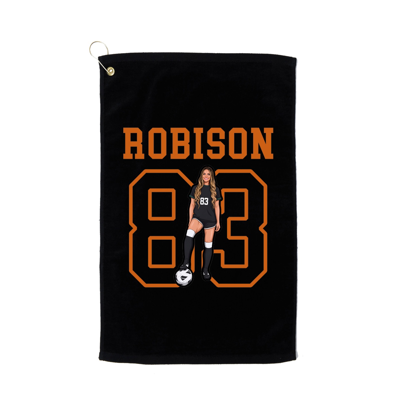 Golf Towel — Shirsey in Black