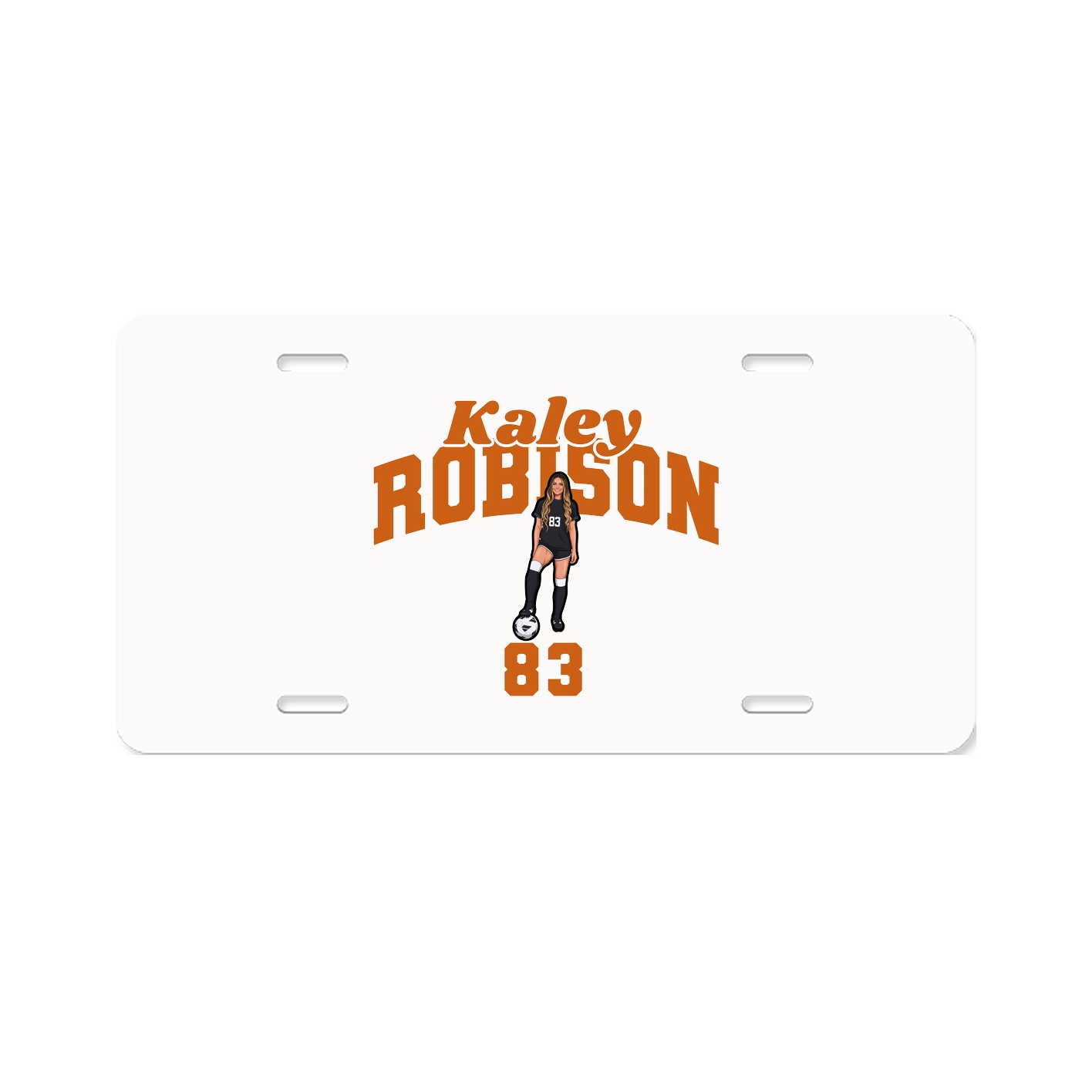 License Plate — Signature Arch in Classic