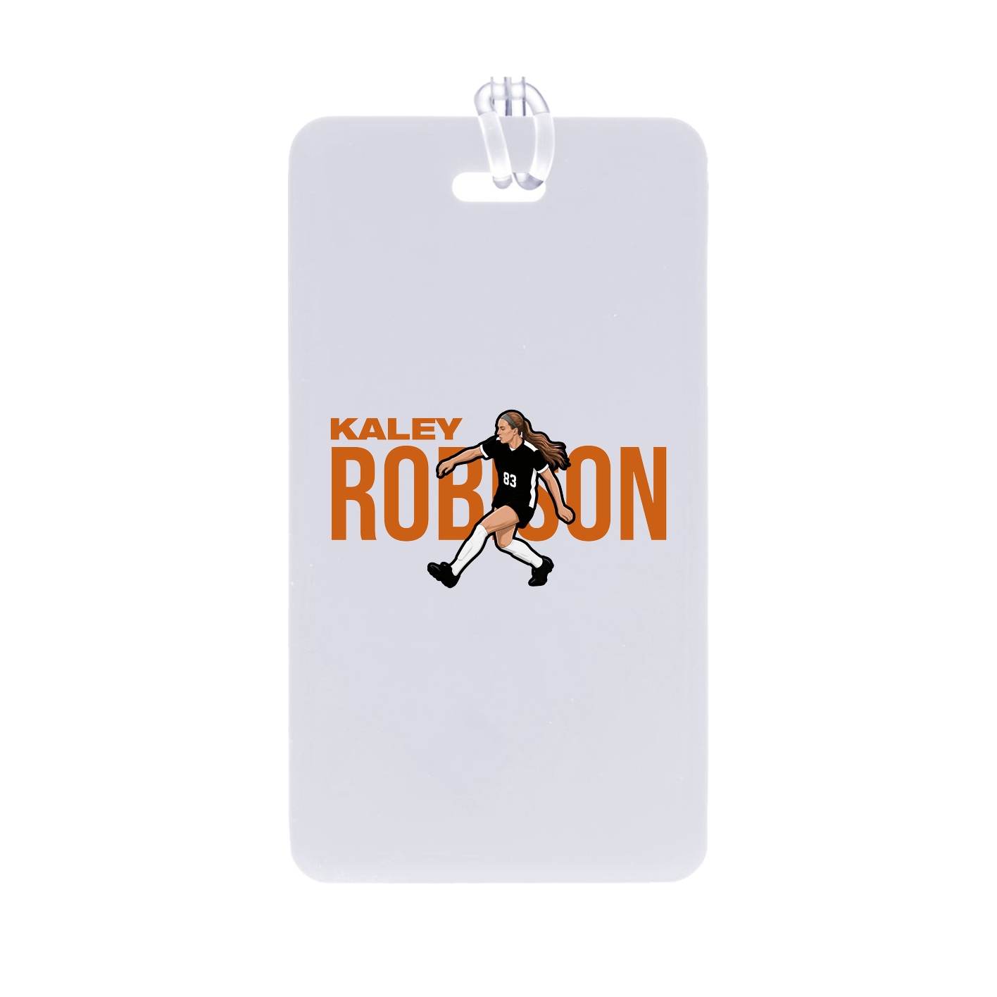 Bag Tag — Player Name in Classic