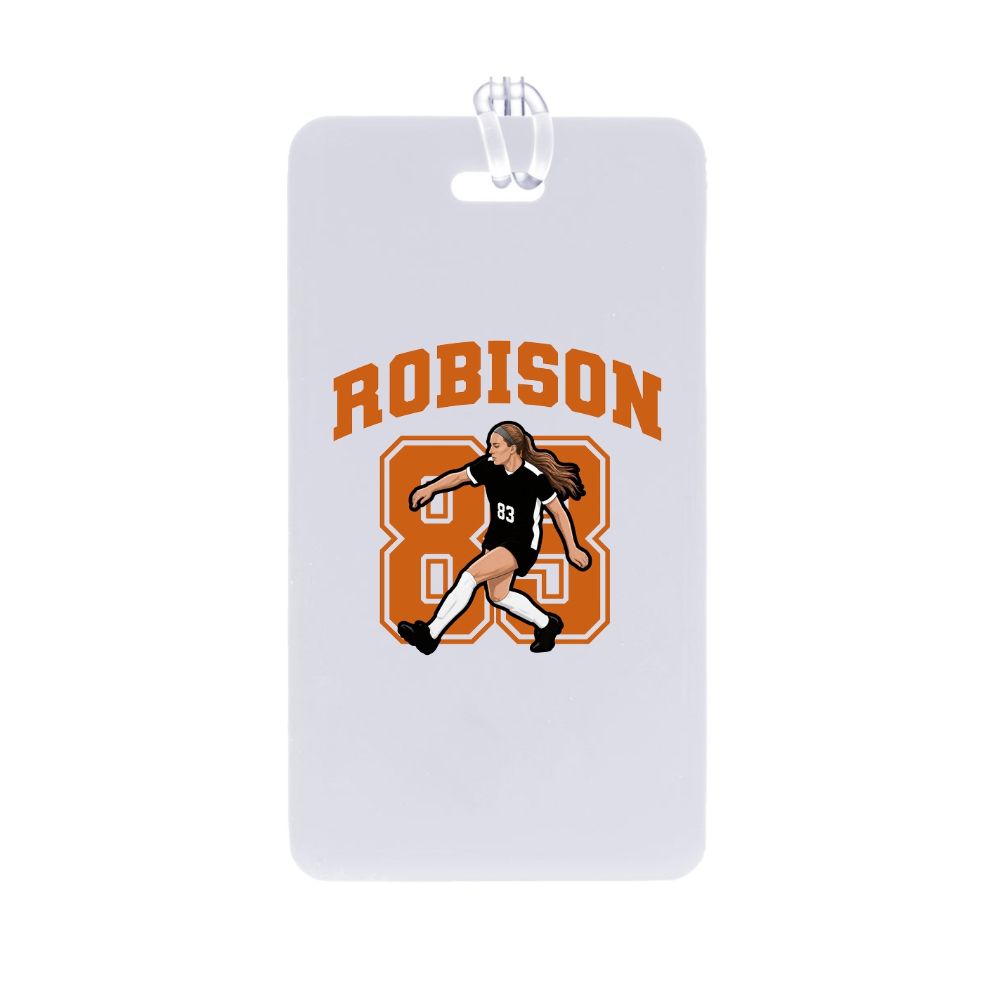Bag Tag — Number in Classic