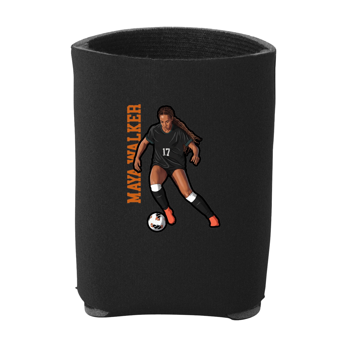 Can Holder — Name Vertical in Black