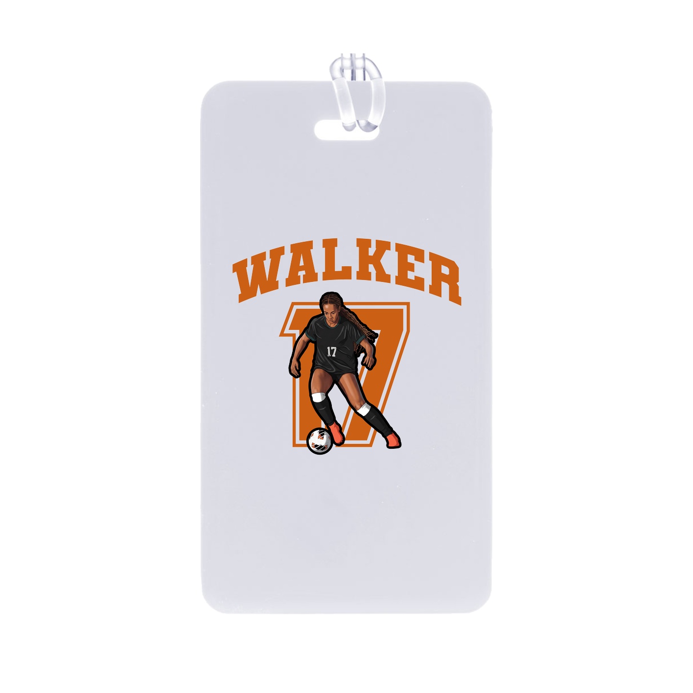 Bag Tag — Number in Classic