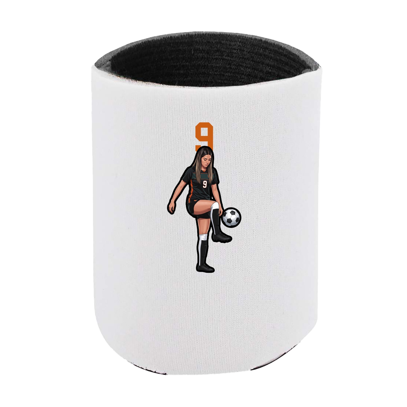 Can Holder — Number Top in White
