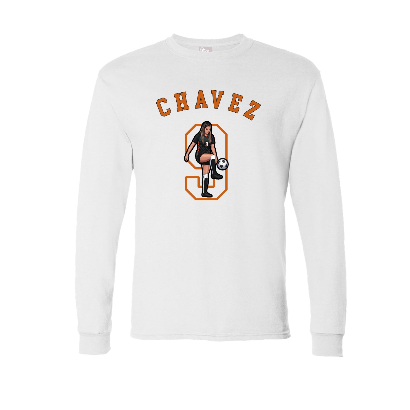 Long Sleeve Tee — Shirsey Arch in White