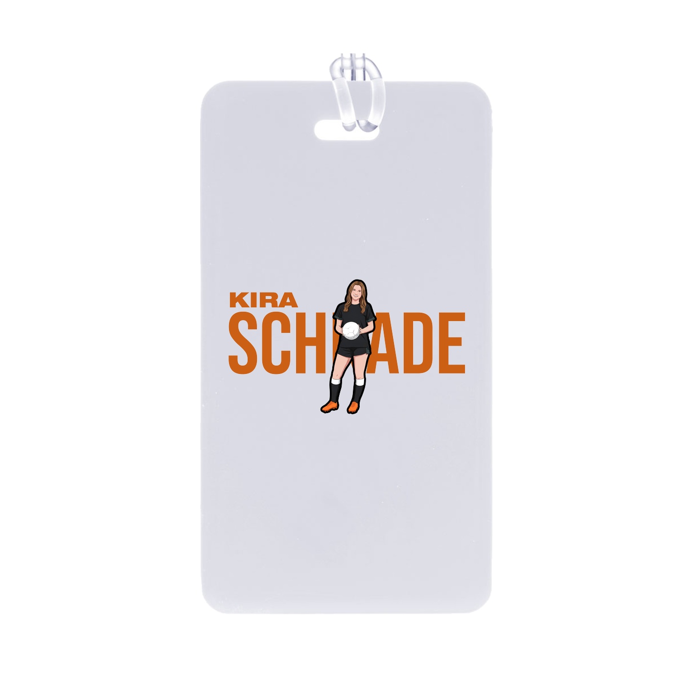 Bag Tag — Player Name in Classic