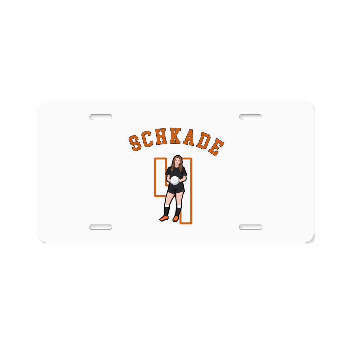 License Plate — Shirsey Arch in Classic