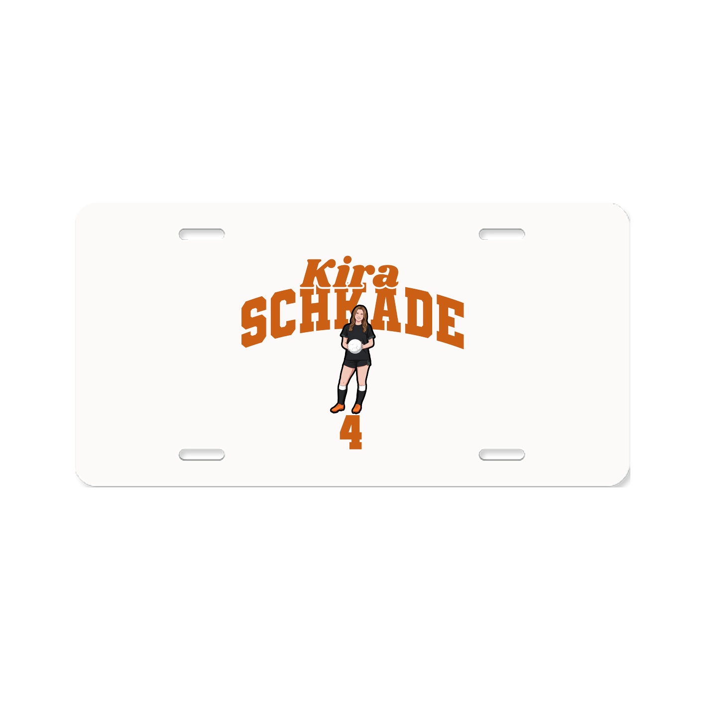 License Plate — Signature Arch in Classic