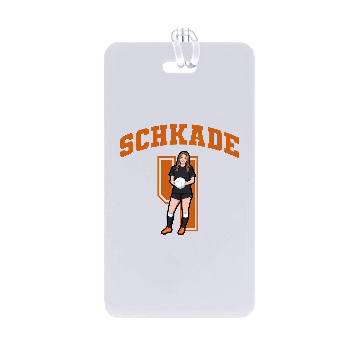Bag Tag — Number in Classic