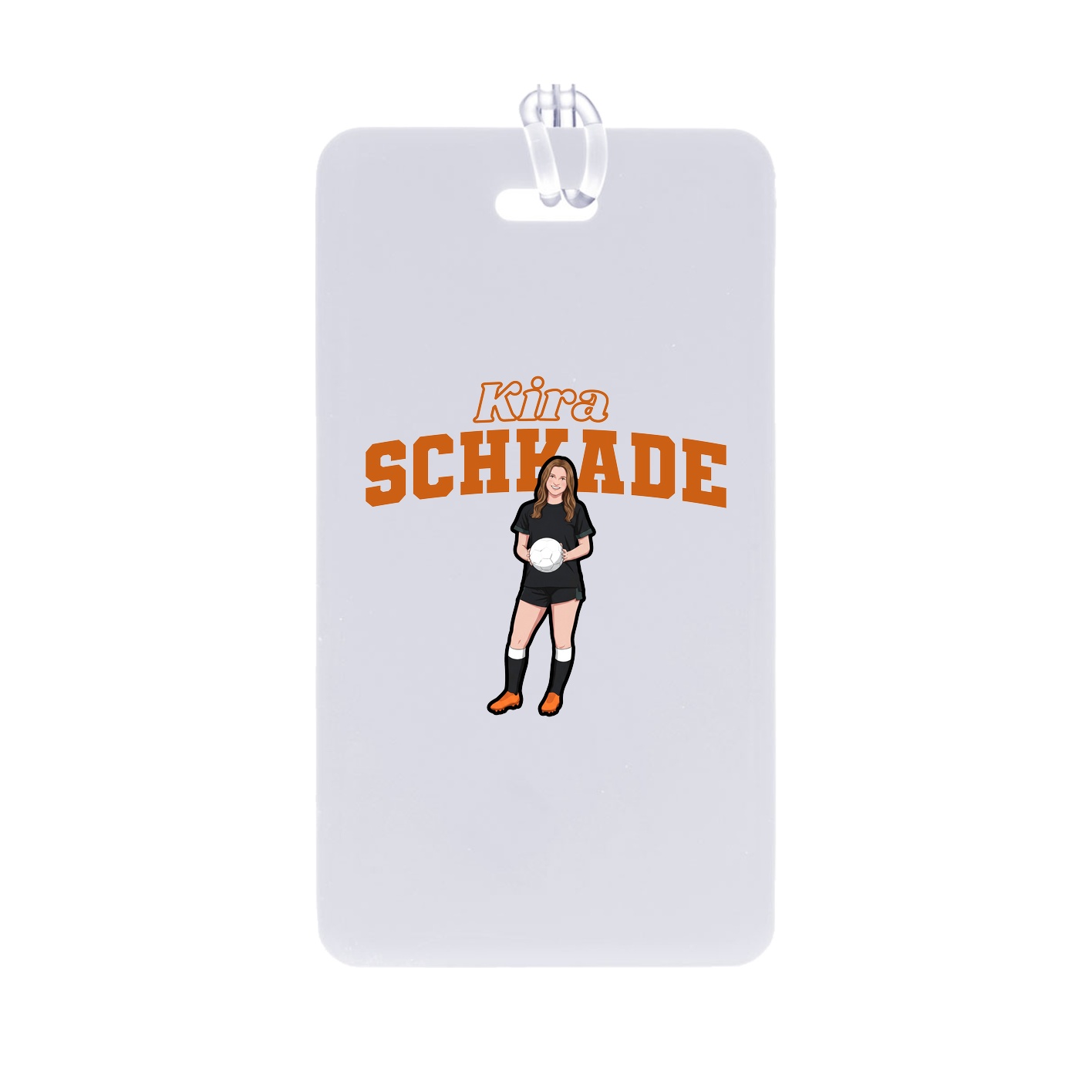 Bag Tag — Name Arch in Classic