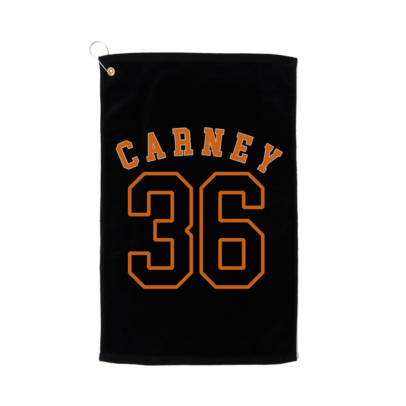 Golf Towel — Shirsey Arch in Black