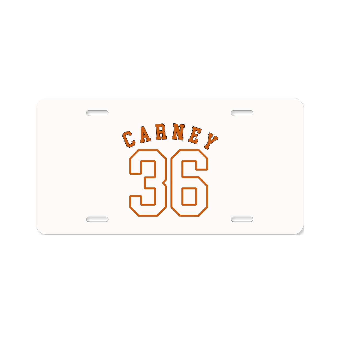 License Plate — Shirsey Arch in Classic