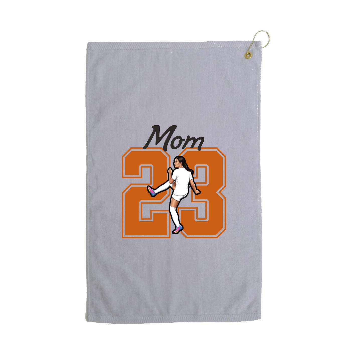 Golf Towel — Mothers Day Shirsey in Grey
