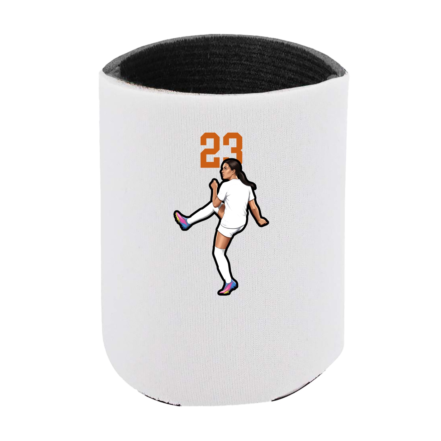 Can Holder — Number Top in White