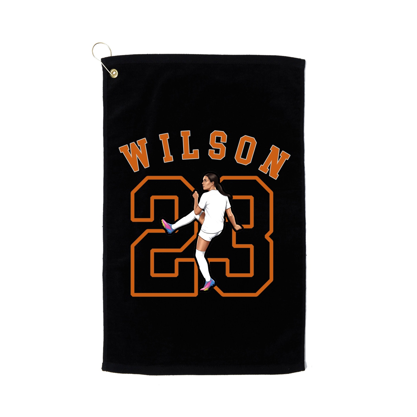 Golf Towel — Shirsey Arch in Black