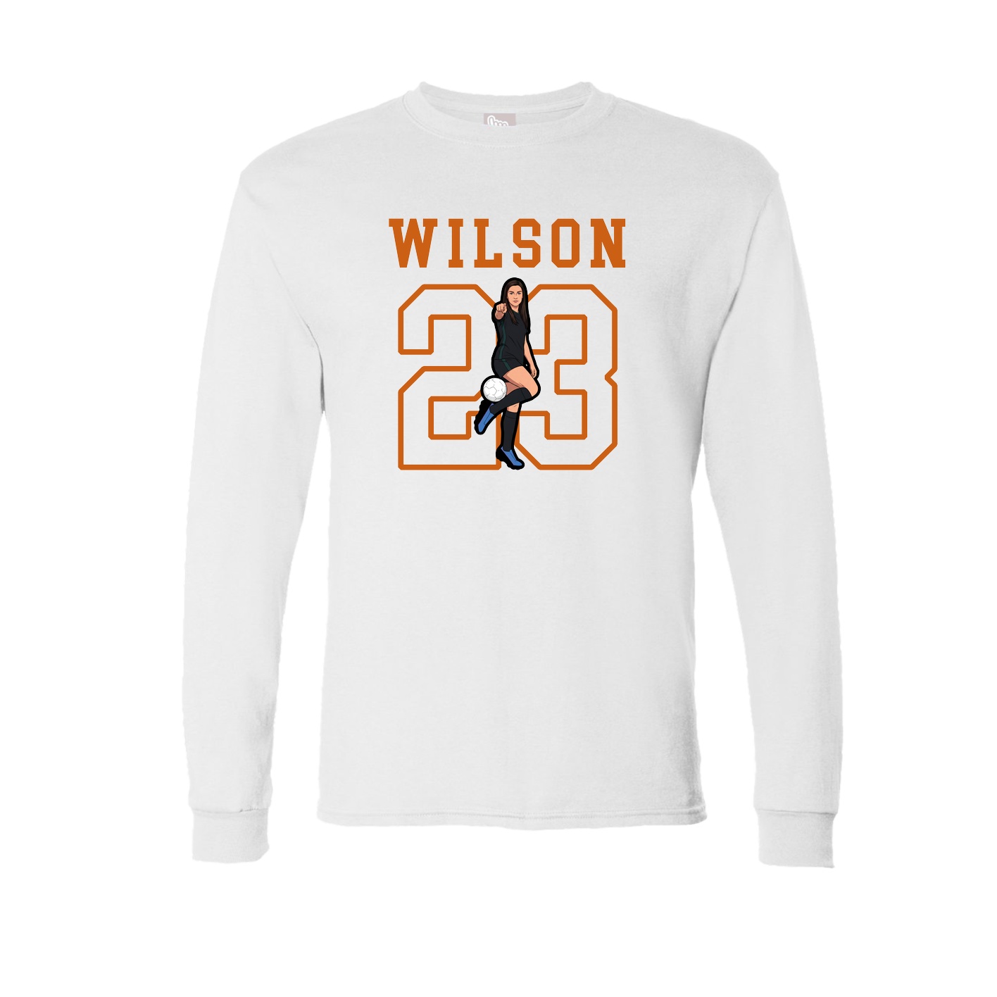 Long Sleeve Tee — Shirsey in White