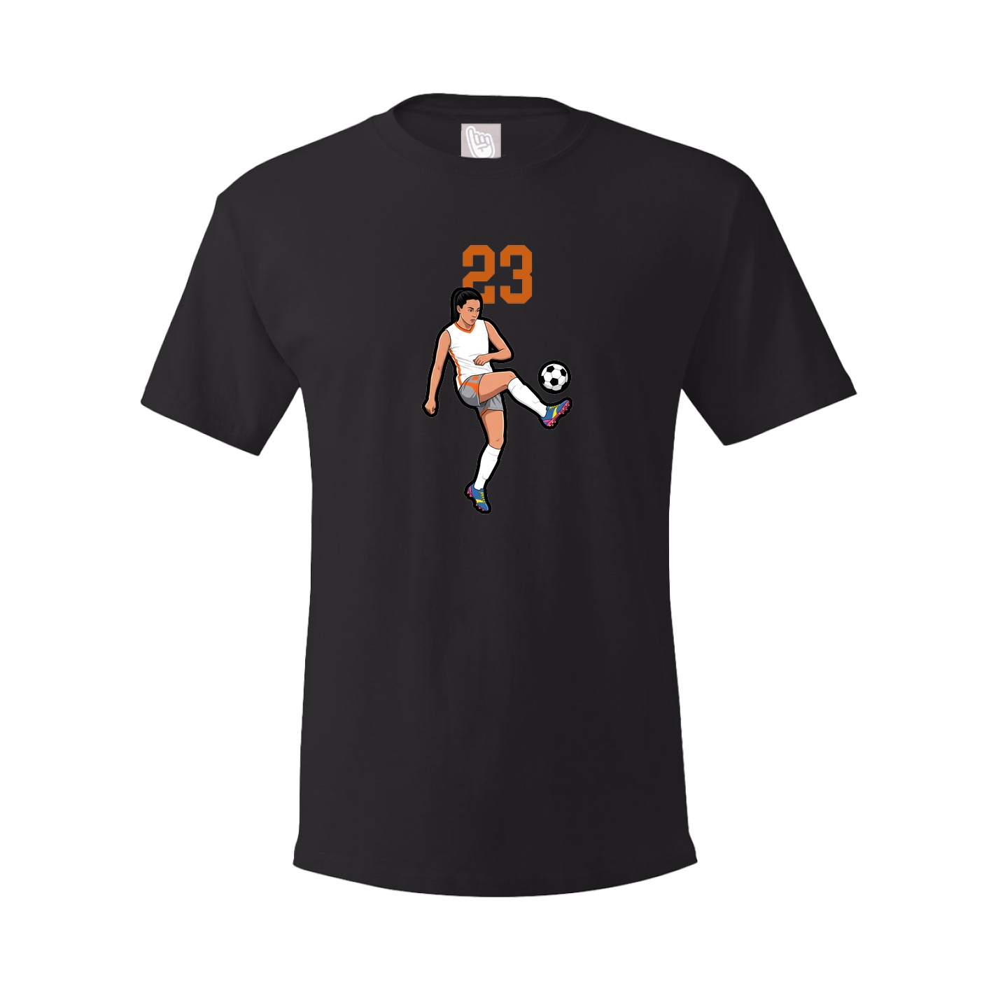 Tee — Number Top in Black