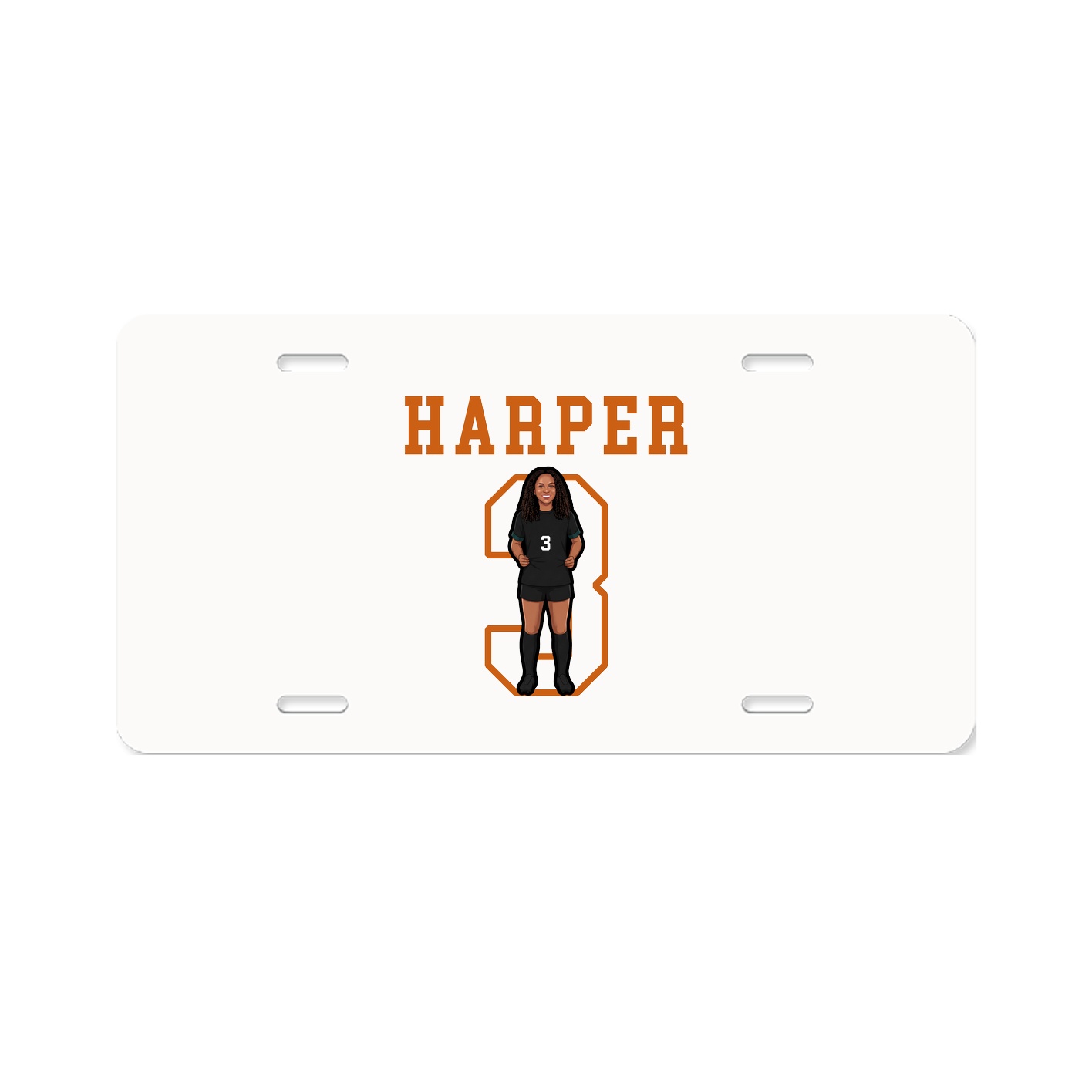 License Plate — Shirsey in Classic