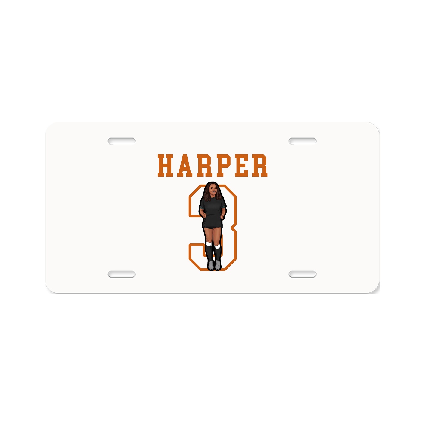 License Plate — Shirsey in Classic