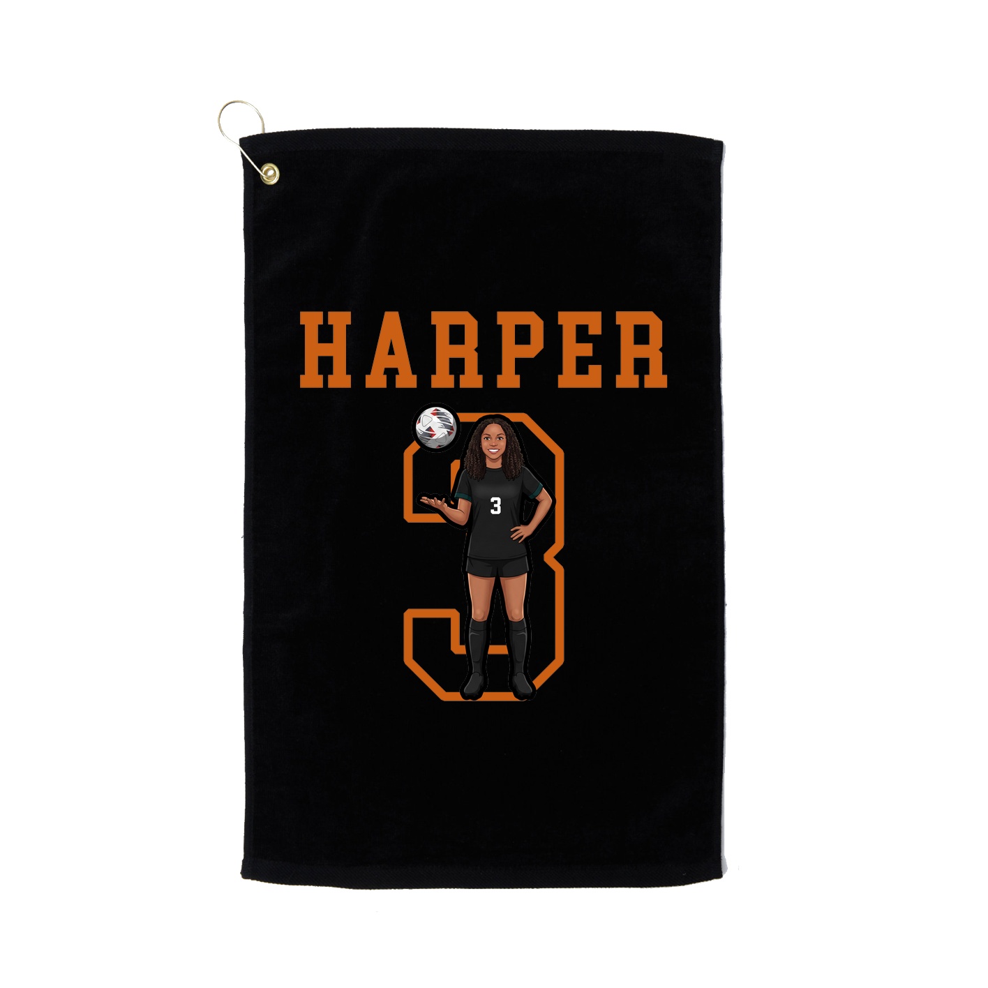 Golf Towel — Shirsey in Black