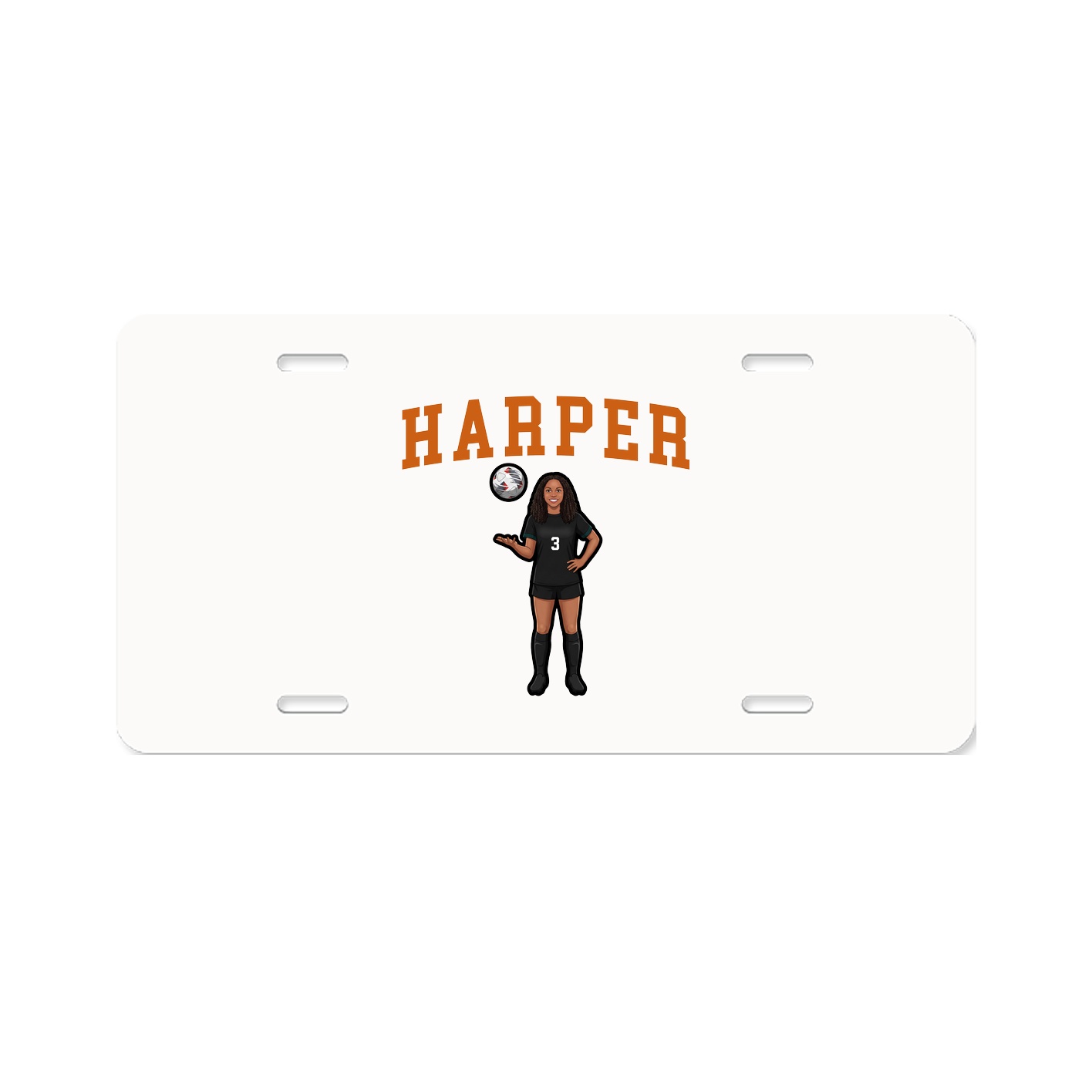 License Plate — Shirsey in Classic