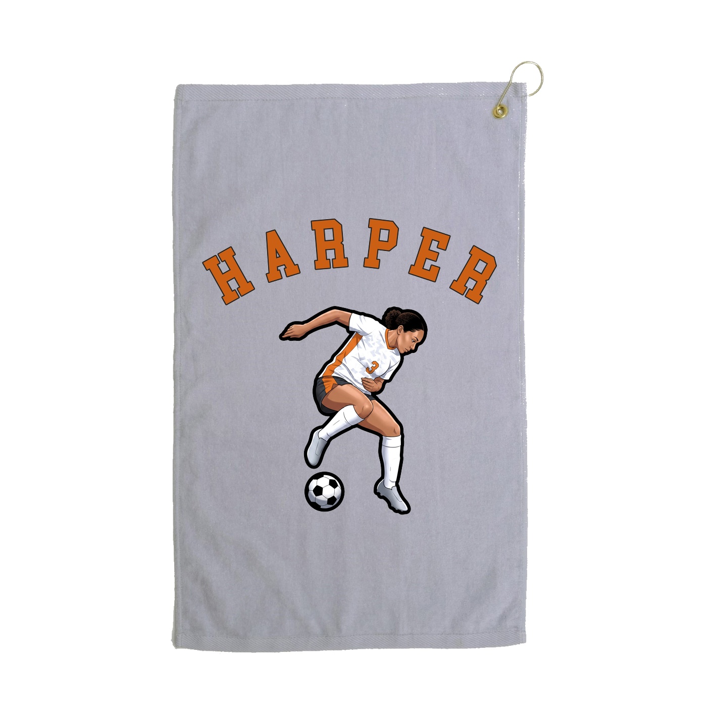 Golf Towel — Shirsey Arch in Grey