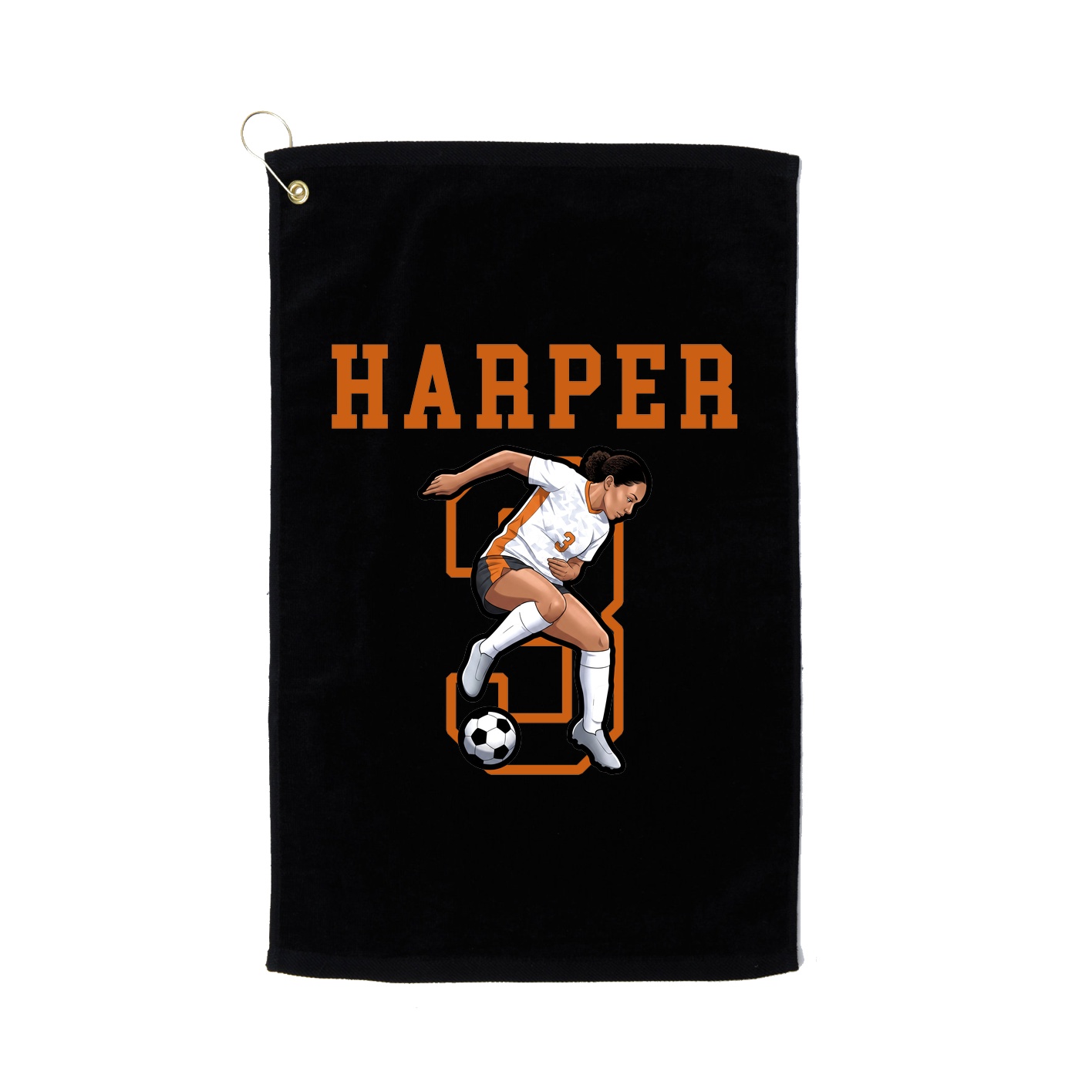 Golf Towel — Shirsey in Black