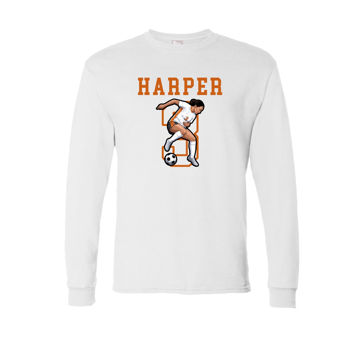 Long Sleeve Tee — Shirsey in White