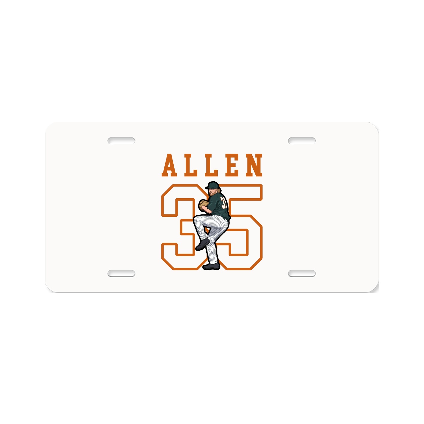 License Plate — Shirsey in Classic
